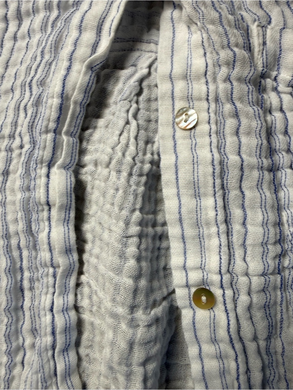 Rails Ellis Cotton Shirt in Davenport Stripe 100% Cotton - Picture 4 of 16